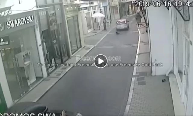 Βίντεο σοκ από Μυτιλήνη: Ασυνείδητος παρασύρει σκύλο και βρίζει τους αυτόπτες μάρτυρες